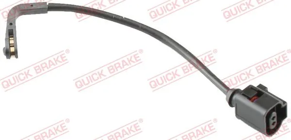 Warning Contact, brake pad wear